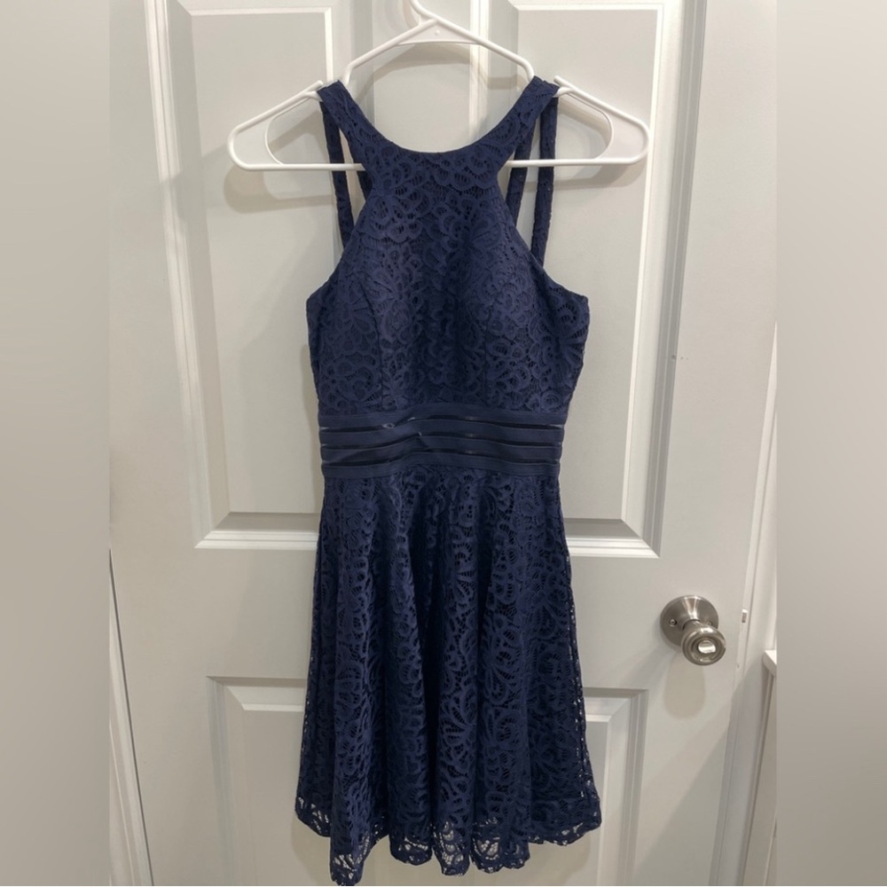 Macy’s Navy Blue Dress